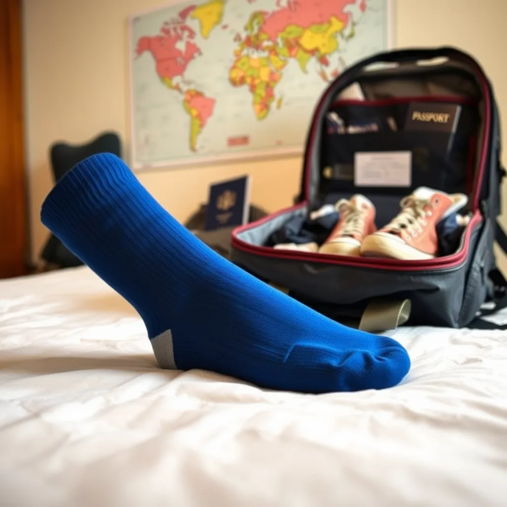 Czy podkolanówki uciskowe do samolotu są konieczne?