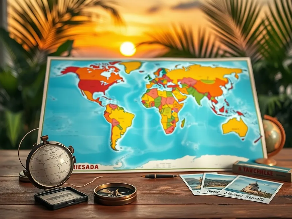 Gdzie leży Dominikana? Odkryj mapę świata i jej tajemnice