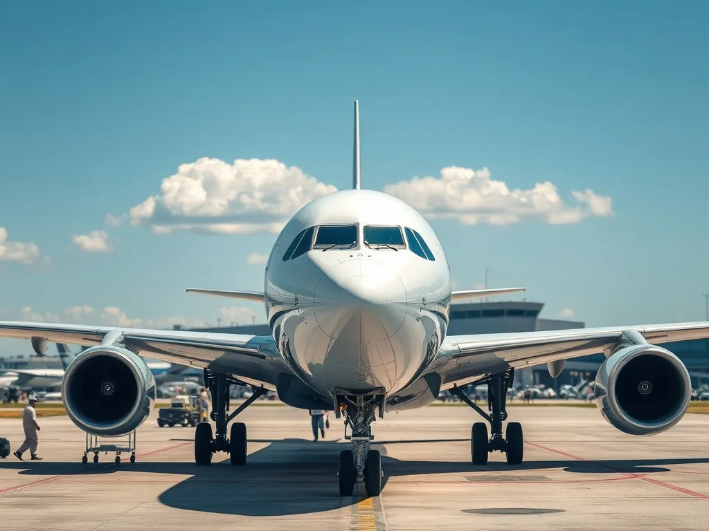 Ile waży samolot pasażerski? Odkryj tajemnice masy lotniczej