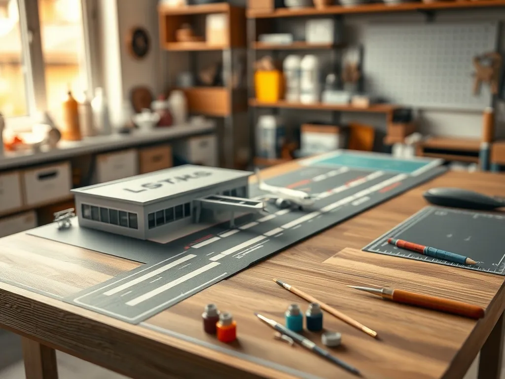 Makieta lotniska jak zrobić?