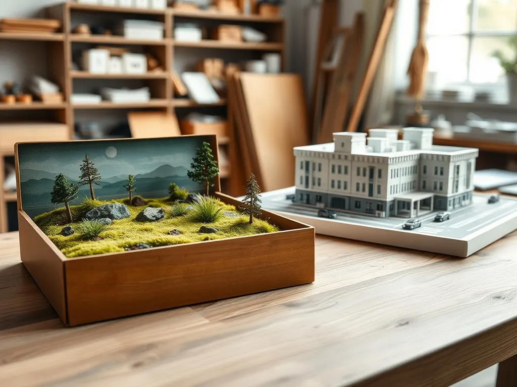 Czym się różni diorama od makiety?